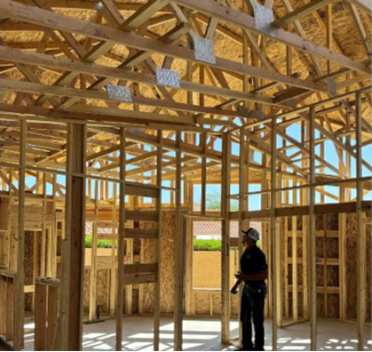 Truss repair image
