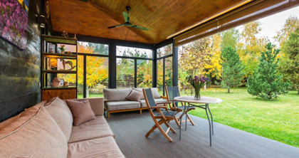 Modern living spaces image